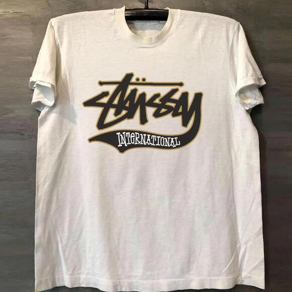 Tops - Stussy International White T-Shirt